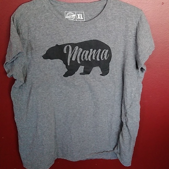 🧸 Mama Bear Maternity T-shirt Size XL - Picture 1 of 5